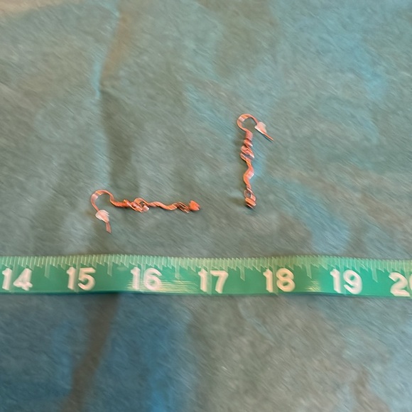 Gold Earring Set of 6 mixed material set. Receive all six pair in purchase. - Picture 6 of 7